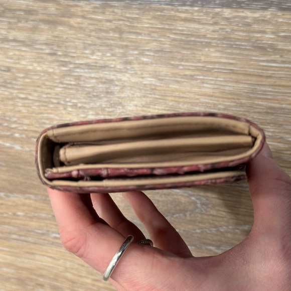 AUTHENTIC RARE Prada Python Matinee Micro Continental bi-fold Wallet and chain - Picture 11 of 16